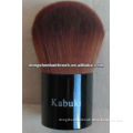 flat top cosmetic bamboo long handle kabuki brush,round foundation brush